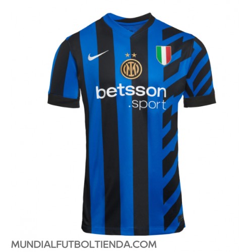 Camiseta Inter Milan Primera Equipación Replica 2024-25 mangas cortas